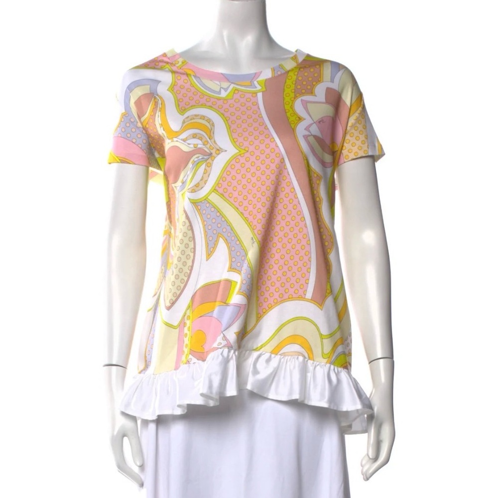 Pucci pastel top